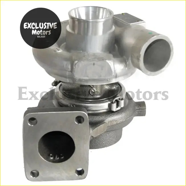 Silver metallic td06-11a-8 turbo for mitsubishi canter 4d31t with polished turbine housing and machined ports