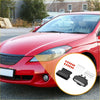 Black plastic throttle accelerator connector plug with red and silver terminals for Toyota and Mitsubishi cars