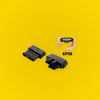 Throttle Accelerator Connector Plug for Toyota & Mitsubishi - 1 Set Black