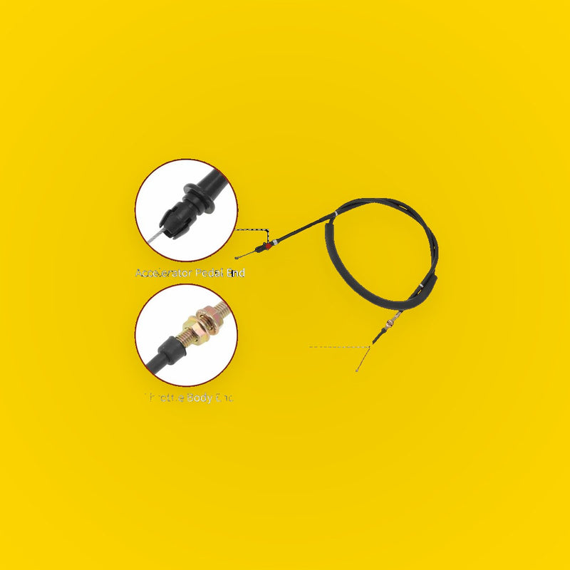 Throttle Cable for Toyota Tacoma 1995-2004 (2 x Auto Trans Kick Down)