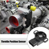 Black plastic throttle position sensor with metallic connector and brackets for toyota 4runner 2003-2009