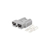 Thunder Flat 2 Pin Grey Anderson Connector 50A