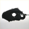 Black plastic timing chain belt cover with ribbed texture and multiple mounting holes for toyota hilux 3.0l engine