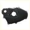 Black plastic timing chain belt cover with ribbed texture and mounting holes for toyota hilux ln191 ln192 1997-2005