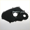 Black plastic timing chain belt cover with ribbed texture and mounting holes for toyota hilux double cab ln191 ln192 5l