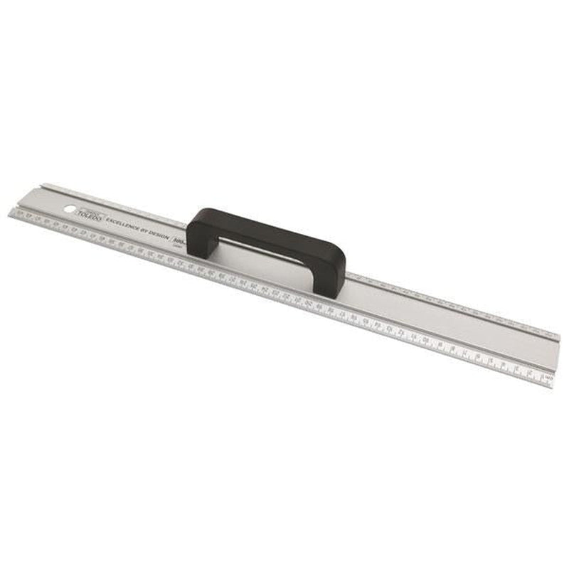 Toledo Cutting Ruler Aluminium W/Handle 500mm 322001