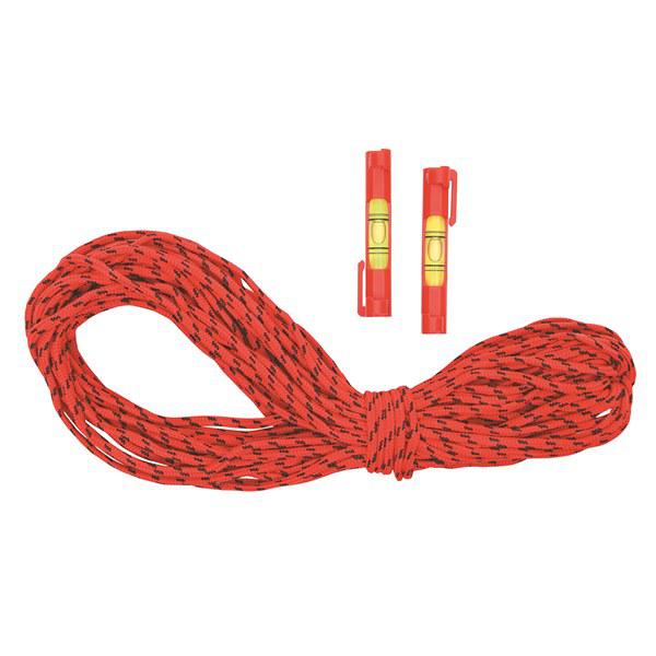 Toledo Level Line 20m & 2 Piece Levels 322455