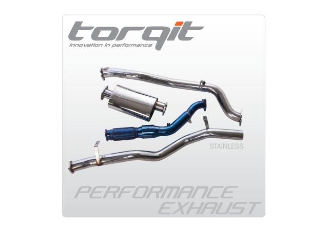 Torqit DPF Back Exhaust 3.5 Inch fits Toyota Landcruiser