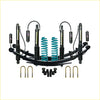 Black and teal dobinsons monotube remote coilover suspension kit for toyota landcruiser 78 series from 1999