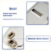 Back side of metal and rubber phone case with rectangular mesh slot and gold-rimmed camera cutouts for toyota hiace use