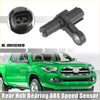 Black plastic rear hub bearing abs speed sensor with metallic connector and bracket for toyota 4runner 1996-2006