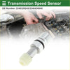 Silver metallic transmission speed sensor with black rubber seal and yellow plastic gear for 1989-1991 toyota 4runner truck
