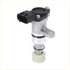 Silver metallic transmission speed sensor with black connector and white gear for Toyota Previa 1994-1997