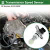 Silver metallic transmission speed sensor with black plastic connector and light green gear for toyota t100 3.0 1993-1994