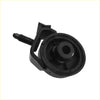 Black rubber and metal transmission support engine mount with threaded bolt suitable for mitsubishi mn ml models
