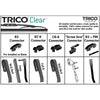 Trico Clear Wiper Blade 350mm (14 inch) TCL350