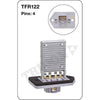 Tridon AC Blower Motor Resistor TFR122