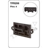 Tridon AC Blower Motor Resistor TFR206