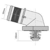 Tridon Thermostat TT1308-186P