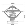 Tridon Thermostat (High Flow) TT410-170