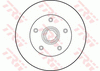 TRW Brake Rotor Pair 226mm Rear DF1540S