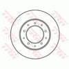 TRW Brake Rotor 290mm Rear DF1802S
