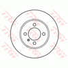 TRW Brake Rotor Single 260mm Front DF2550S