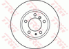 TRW Brake Rotor Pair 302mm Front DF2556S