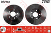 TRW Brake Rotor Single 240.5mm Rear DF2763S