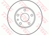 TRW Brake Rotor Single 240.5mm Rear DF2763S