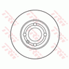 TRW Brake Rotor Pair 239mm Front DF2780S
