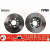 TRW Brake Rotor Pair 282mm Front DF2810S
