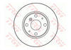 TRW Brake Rotor Single 234mm Front DF3114S