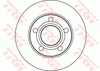 TRW Brake Rotor Pair 245mm Rear DF4026S