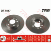 TRW Brake Rotor Pair 280mm Rear DF4047S