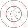 TRW Brake Rotor Pair 280mm Front DF4090S