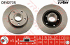 TRW Brake Rotor 280mm Rear DF4273S