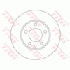 TRW Brake Rotor Pair 273.5mm Front DF4328S