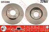 TRW Brake Rotor 283mm Front DF4386S
