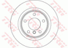 TRW Brake Rotor Single Rear DF4451S