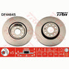 TRW Brake Rotor Front Pair DF4464S
