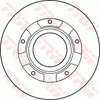 TRW Brake Rotor Rear DF4821S
