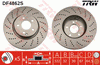 TRW Brake Rotor Front Single DF4862S