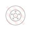 TRW Brake Rotor Single Front DF4877S