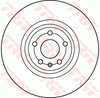 TRW Brake Rotor Front DF6041S