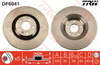 TRW Brake Rotor Front DF6041S
