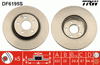 TRW Brake Rotor 322mm Front DF6195S