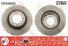 TRW Brake Rotor Front RH DF6266S