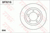 TRW Brake Rotor 340mm Front DF7671S