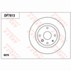 TRW Brake Rotor Single 276mm Rear DF7813S
